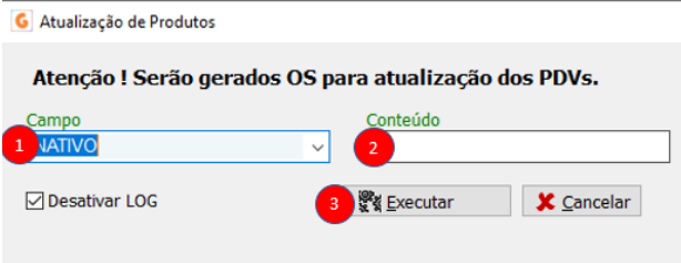 Atualização de Produtos