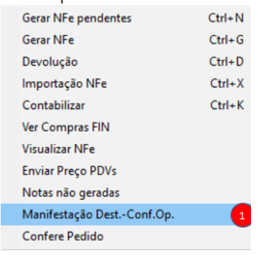 1 - Compras/Outras Entradas
