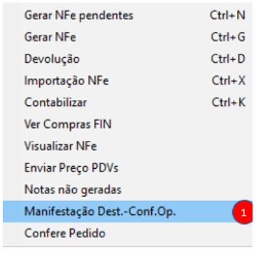 1 - Compras/Outras Entradas
